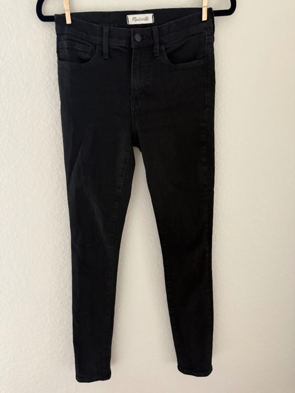 Madewell Roadtripper Black Jean